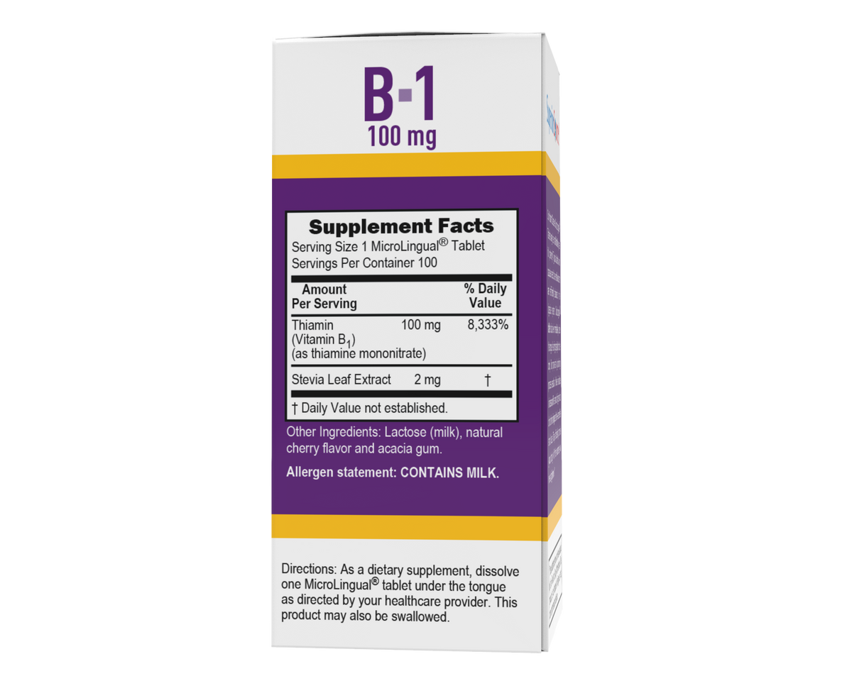 No Shot B1 100mg 100tbl.