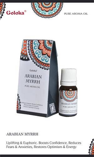 Goloka Fragrance Oil Arabian Myrrh 10ml