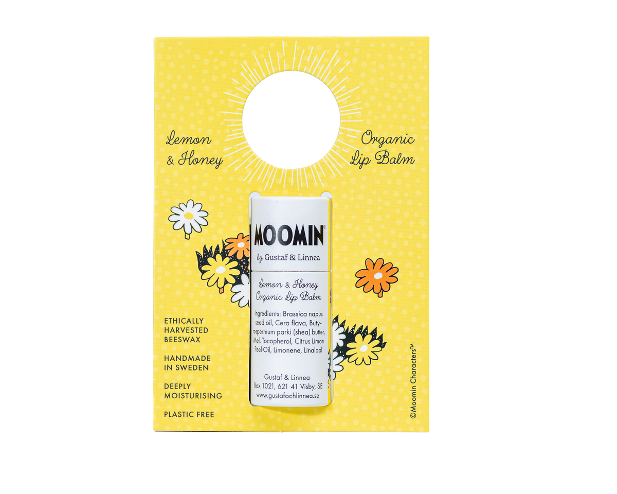 Mumin läppbalsam – Citron & Honung