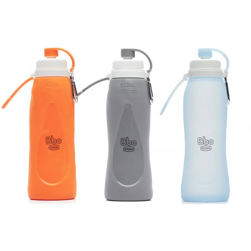 Silikonipullo 500ml - Harmaa