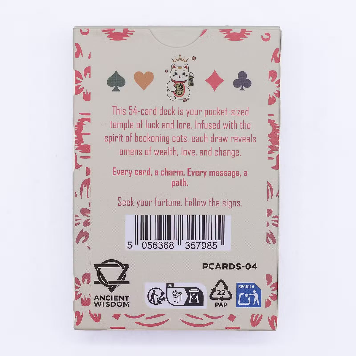 Maneki Neko Oracle & Playing Cards – Oraakkeli- ja pelikortit