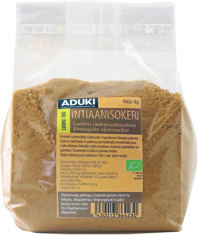 Aduki Intiaanisokeri 1kg