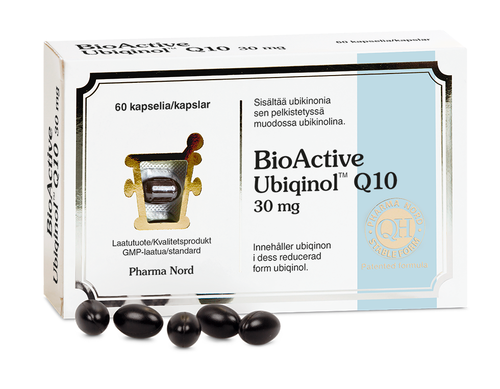 BioActive Q10 Ubiqinol 30mg 60kps.