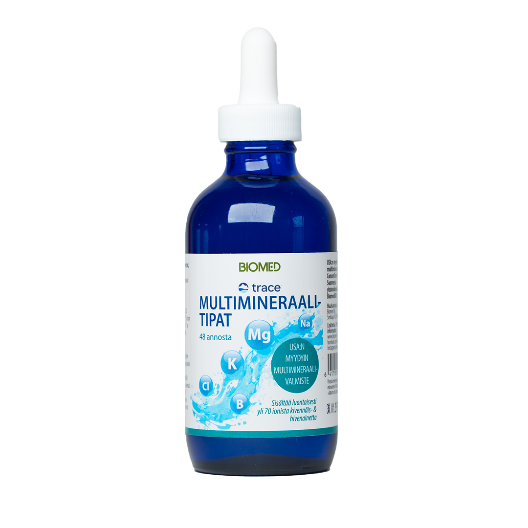 Biomed TRACE Multimineraali-tipat 118ml