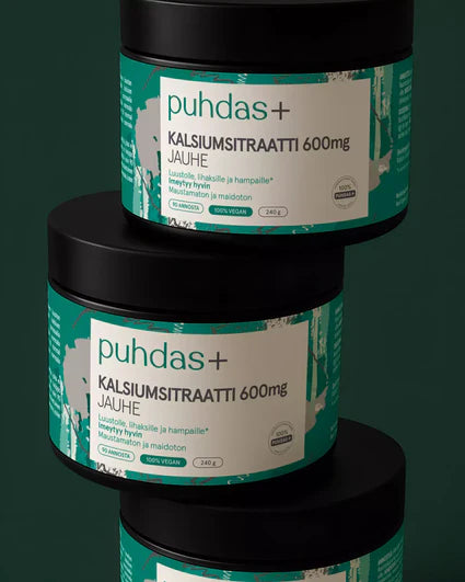 puhdas+ Kalsiumsitraatti 600mg