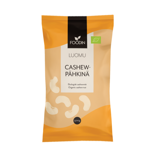 Foodin - Cashewnöt EKO 500g