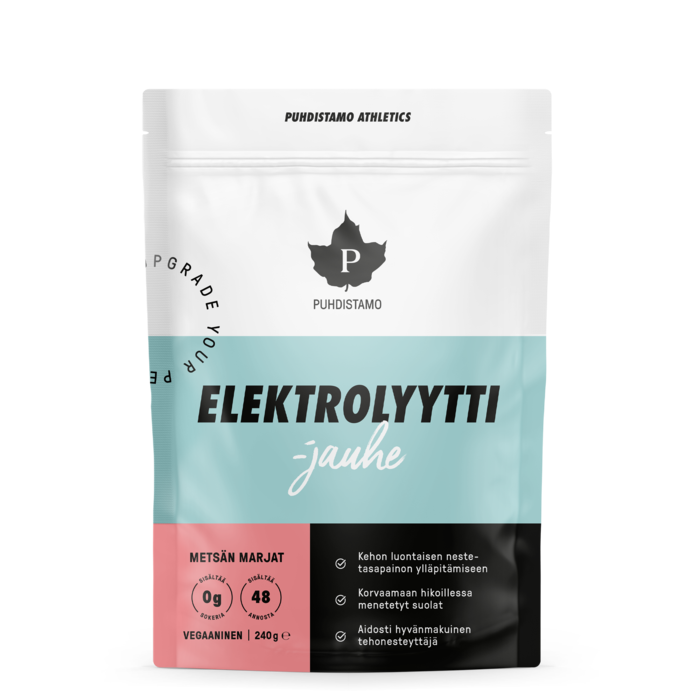 Elektrolyyttijauhe Metsän marjat 240g