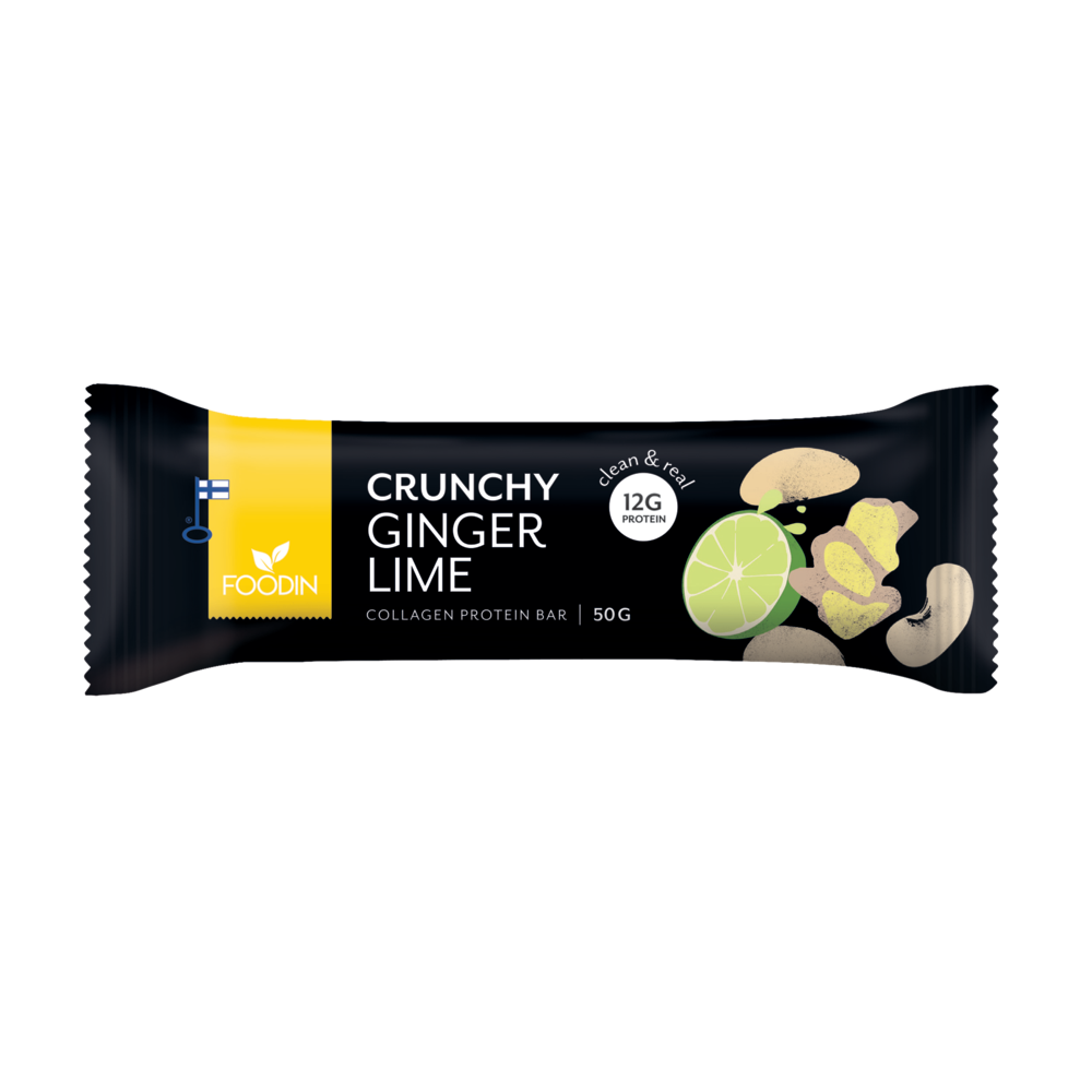 Foodin- Collagen Protein Bar Ginger 50g