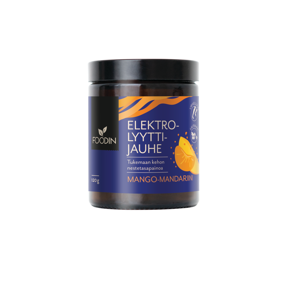Foodin - Elektrolyyttijauhe  Mango 120g