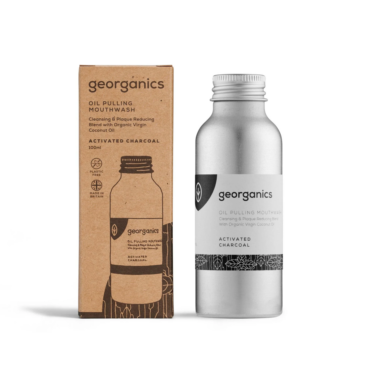 Georganics Aktiivihiili Oilpulling