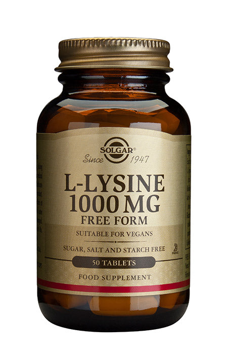 L-Lysine 1000mg 50tbl.