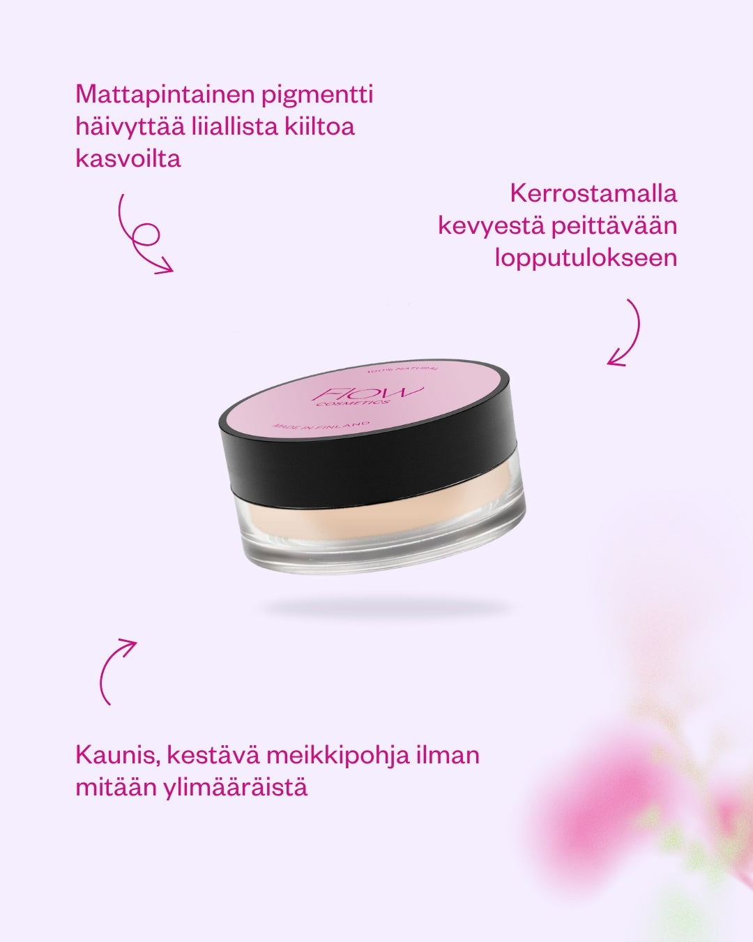Flow Perfecting Mineral Foundation COOL 03 (Light Vanilla)