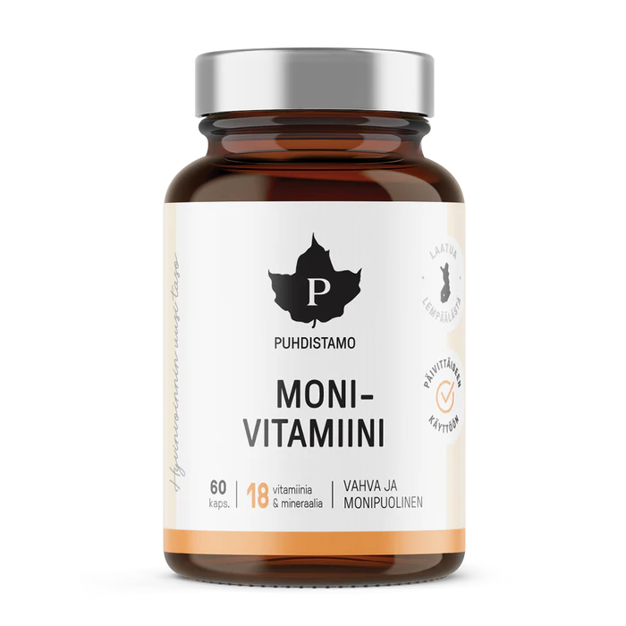 Puhdistamo Multivitamin 60 kapslar