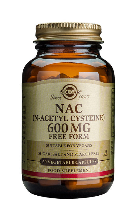 NAC 600mg - N-Asetyyli L-Kysteiini 60kaps