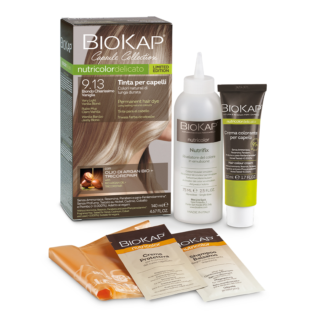 Biokap Hårfärg 9.13 Very Light Vanilla Blond 140ml