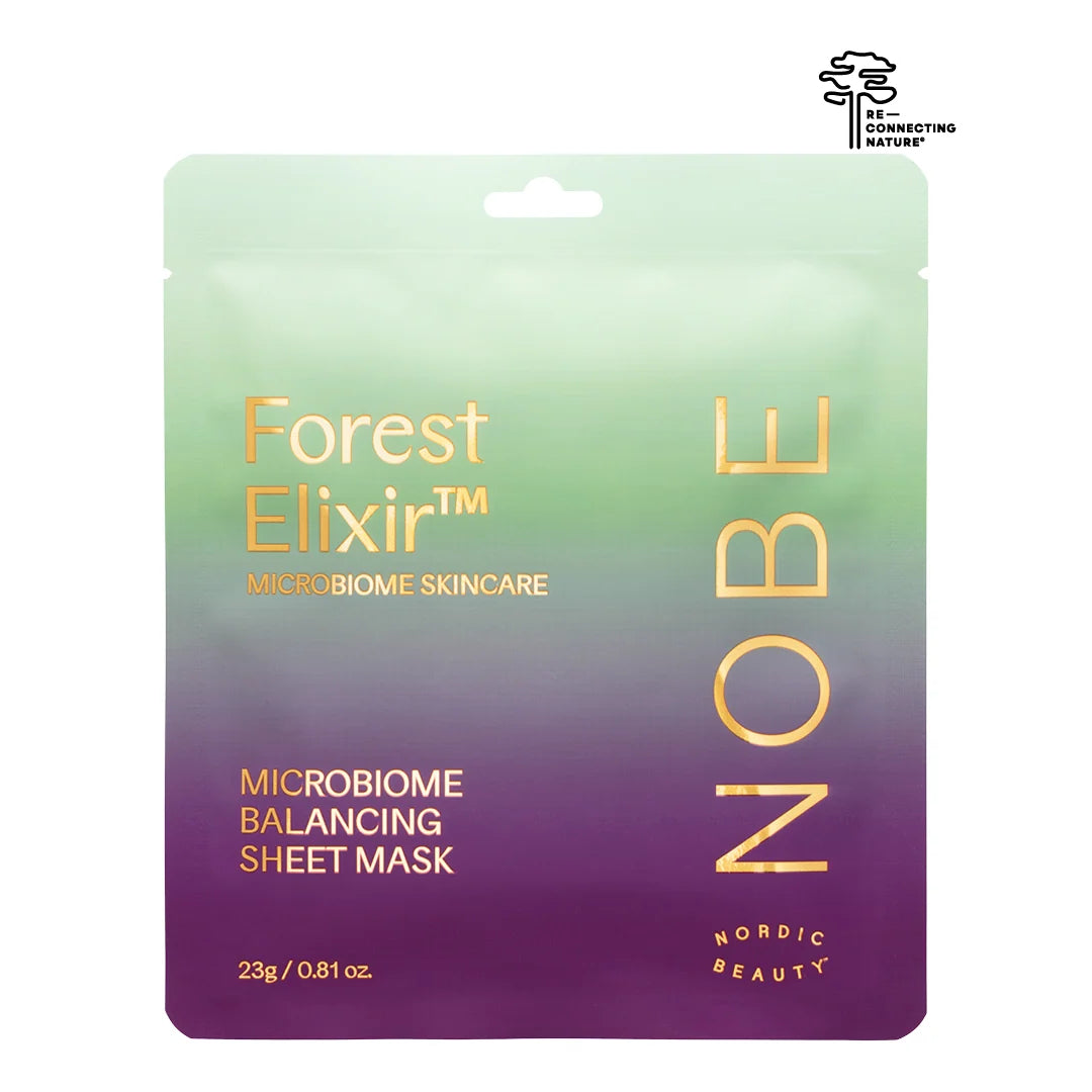 NOBE Forest Elixir® Microbiome Balancing Sheet Mask