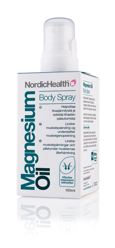 Nordic Health Magnesium ihosuihke 100ml