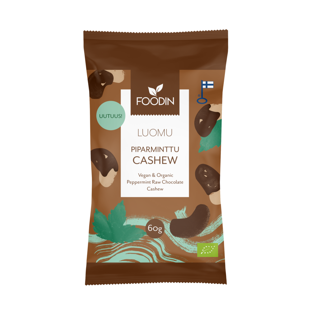Foodin - Piparminttusuklaacashew (L) 60g