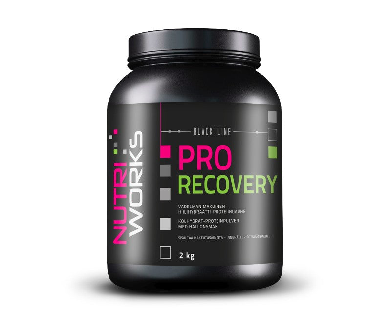 Pro Recovery Vadelma, 2000g  Parasta ennen 08.10.2026