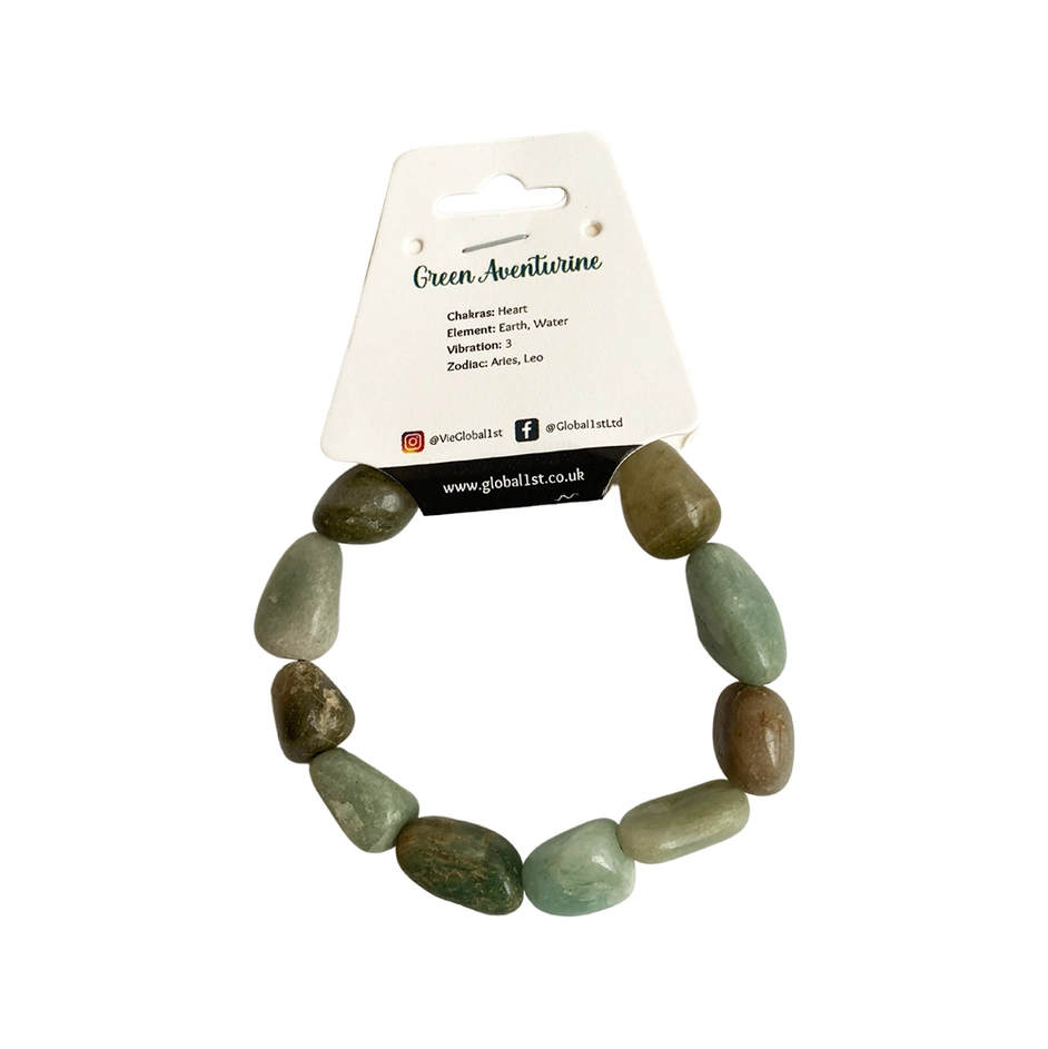 Armband trumslipad Aventurin