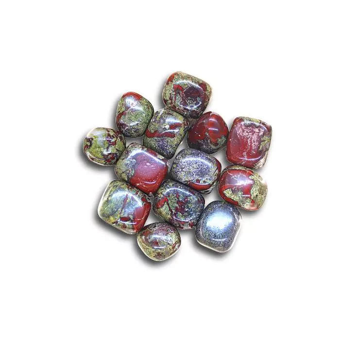 Rumpuhiottu Dragon Bloodstone 10-20mm