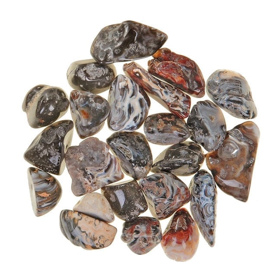 Rumpuhiottu Window Agate 1,5-2,5cm