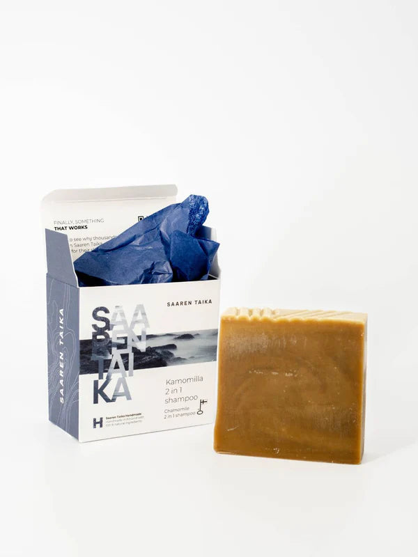 Saaren Taika Vihreä Tee & Kamomilla palashampoo
