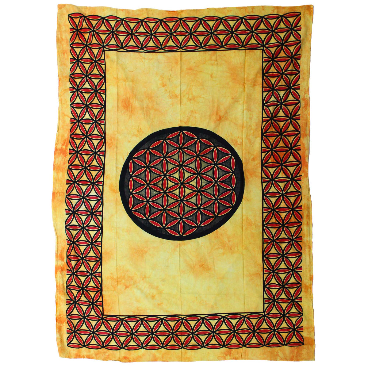 Sänkypeitto / seinäkangas Flower of Life