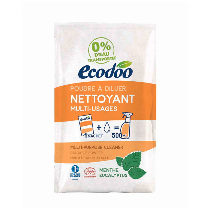 Ecodoo Yleispuhdistusaine 10g Minttu-Eucalyptus