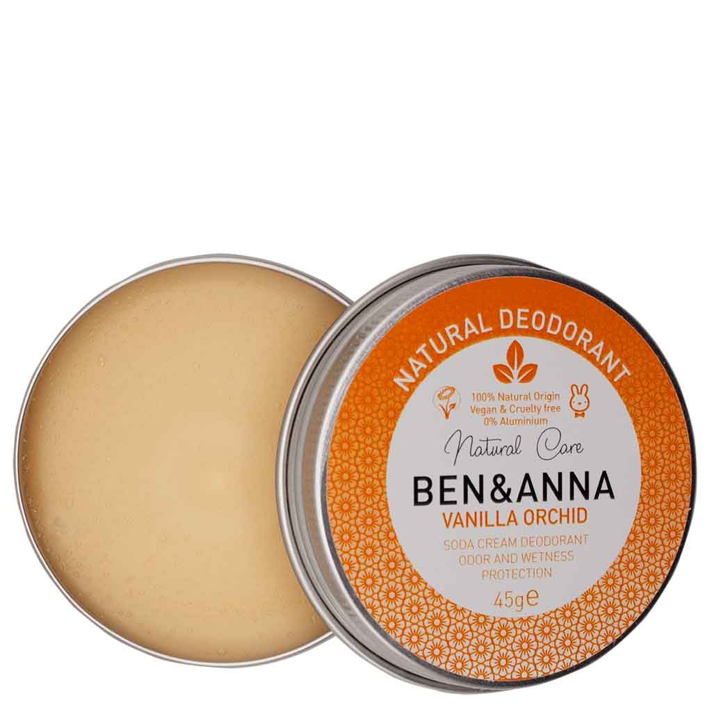 Ben & anna Voidedeodorantti Vanilla Orchid 45g