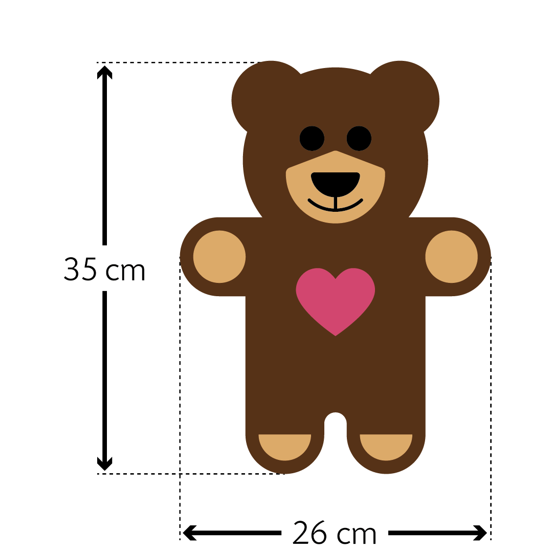 Leschi Nalle vehnätyyny 35×26 cm