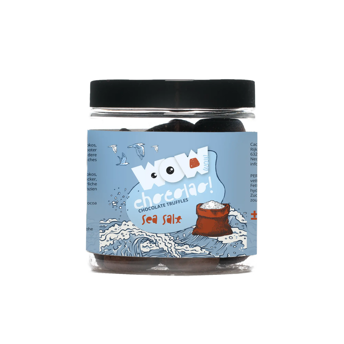 Sea Salt Chocolate Truffles – 130 g Lahjapurkki