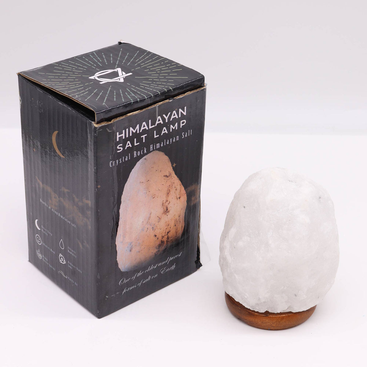 AW Himalajan Valkoinen Suolakivilamppu 2-3kg