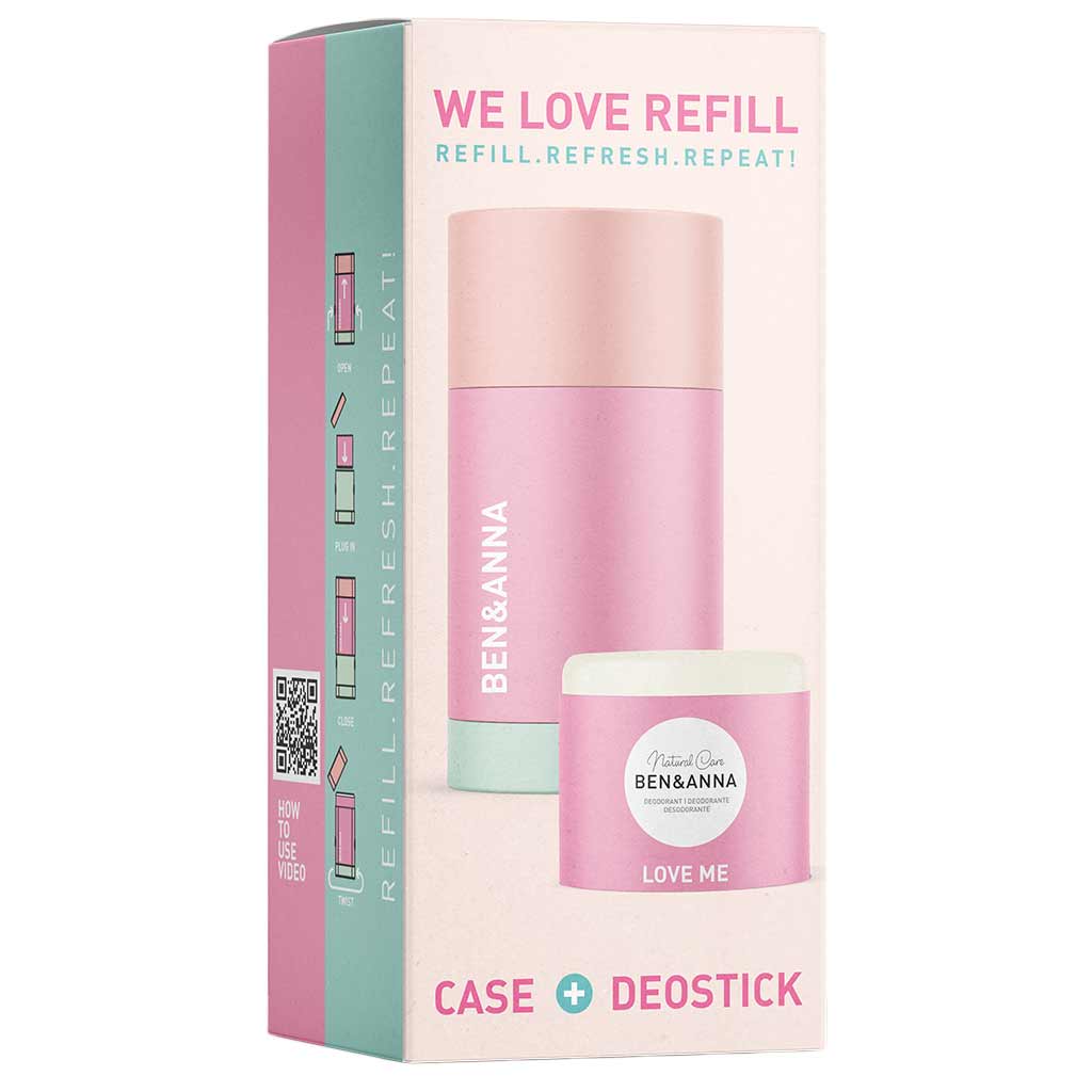 Ben & Anna Deodorantti Kotelo + Refill Love Me