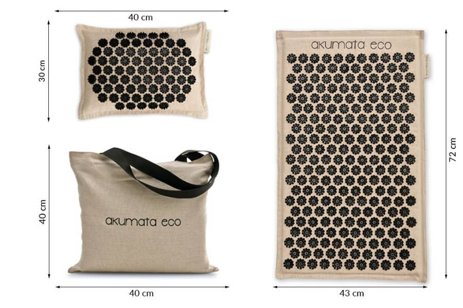 Spikmatta och kudde - ECO