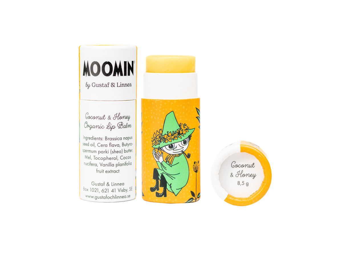 Moomin by G&L - Huulivoide Kookos & Hunaja 8,5g