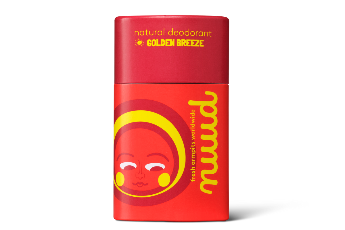 Nuud - natural, vegan Deodorant - Golden Breeze Stick