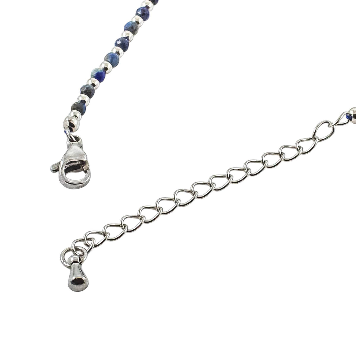 Halsband Granat
