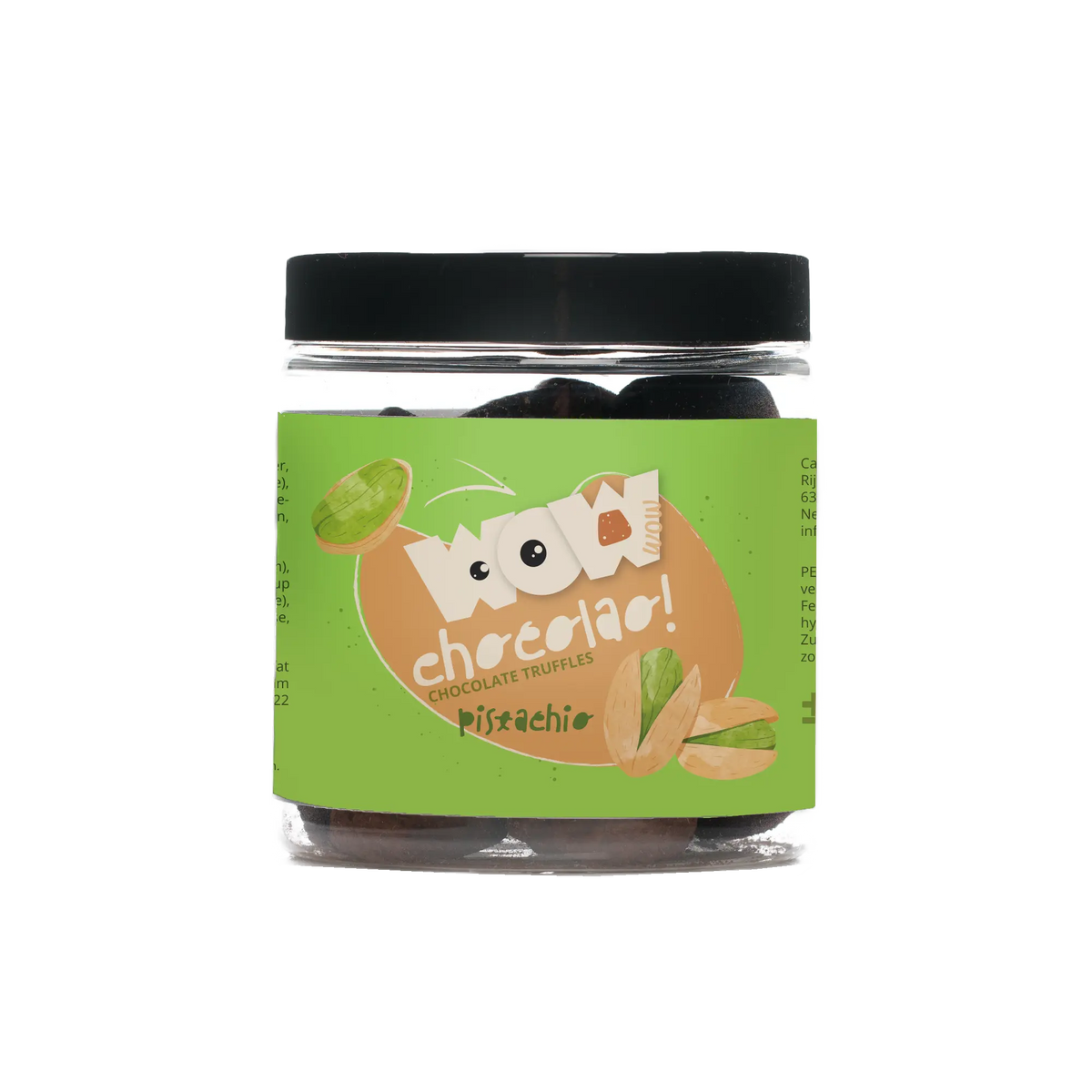 WOW Chocolao! Pistachio – Pistaasisuklaatryffeli 130g