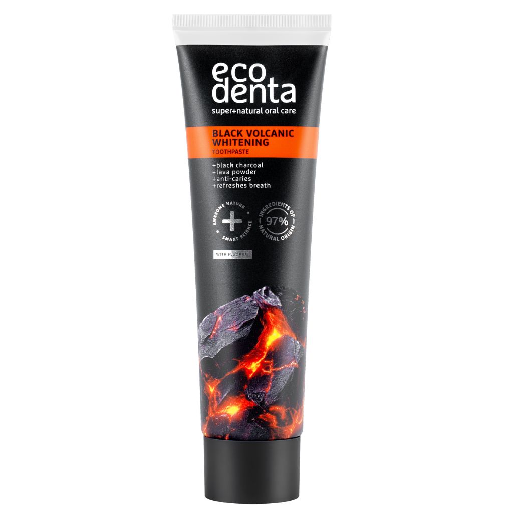 Ecodenta Black Volcanic Whitening Toothpaste 100ml