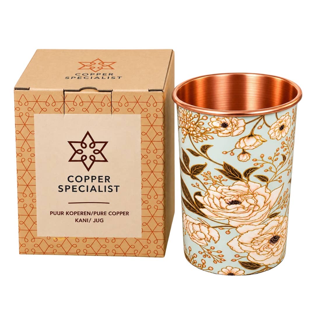 Floral -kuparimuki 300 ml /135 g