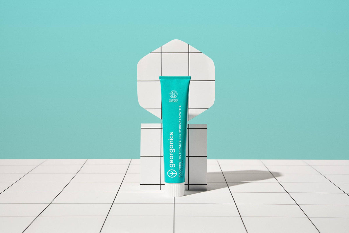 Hammastahna Fluorillinen Hydroksiapatiitti - Fresh Mint 75ml