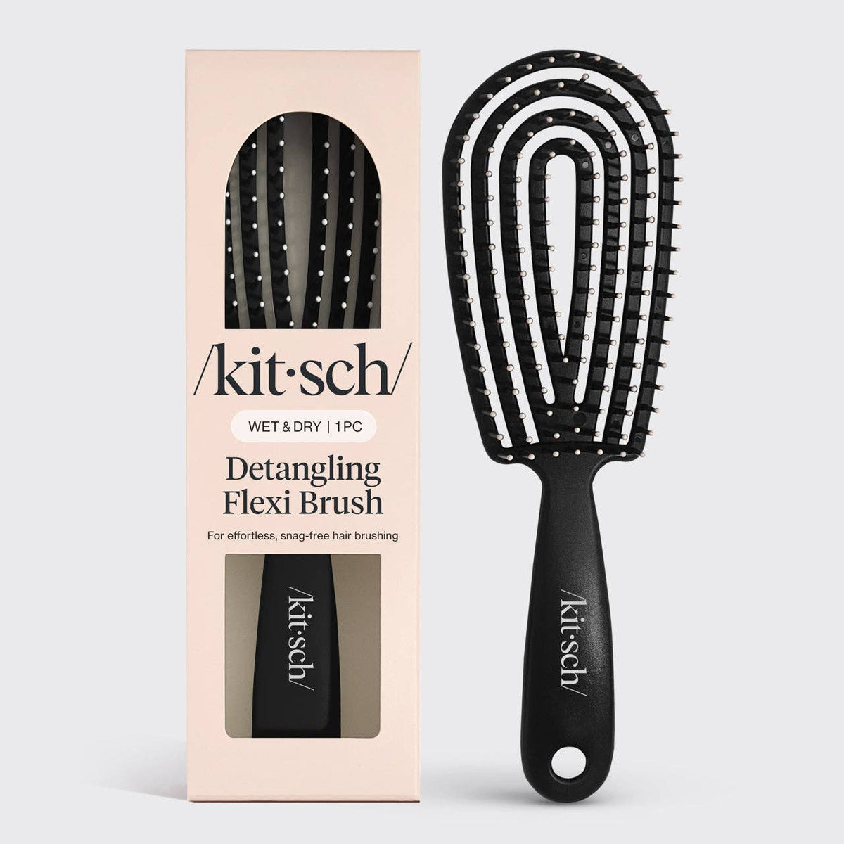 Detangling Flexi Brush - Black, selvitysharja