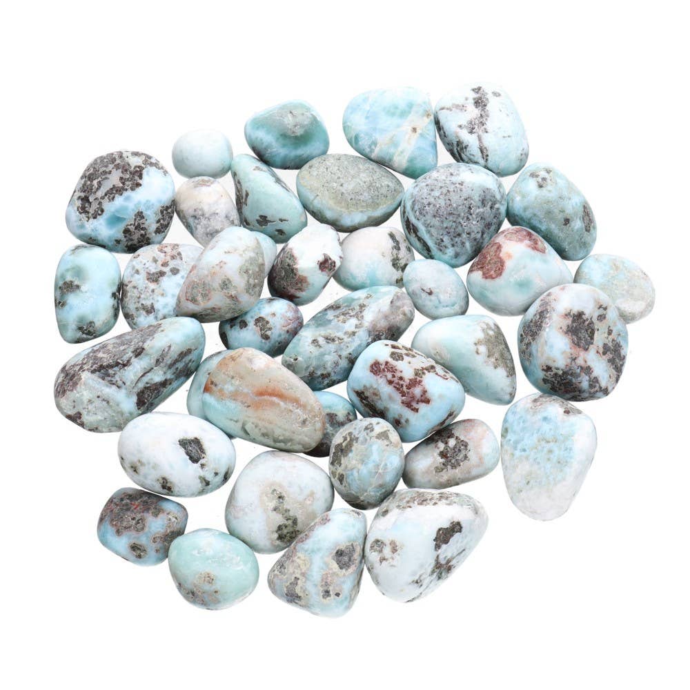 Rumpuhiottu Larimar n. 2x2cm
