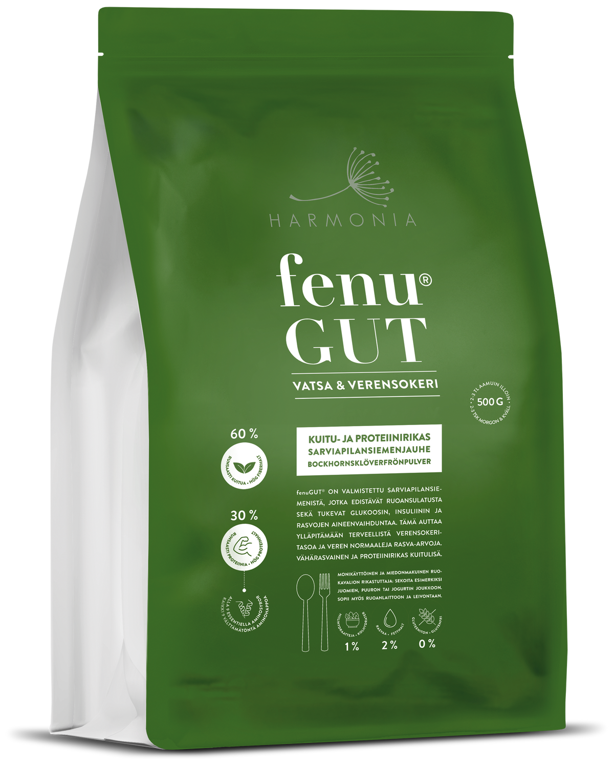 Harmonia fenuGUT - sarviapilansiemenjauhe 500g