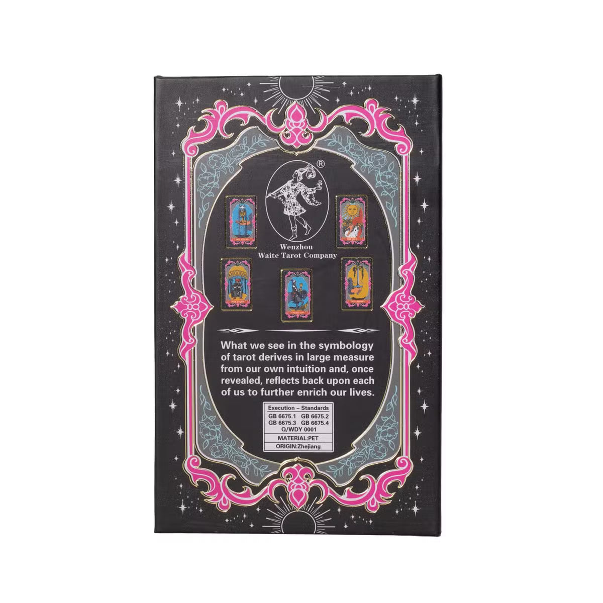 Gold Foil Tarot Card Set - with booklet