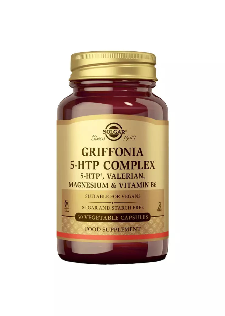 Solgar Griffonia 5-HTP Complex – 30 kapslar