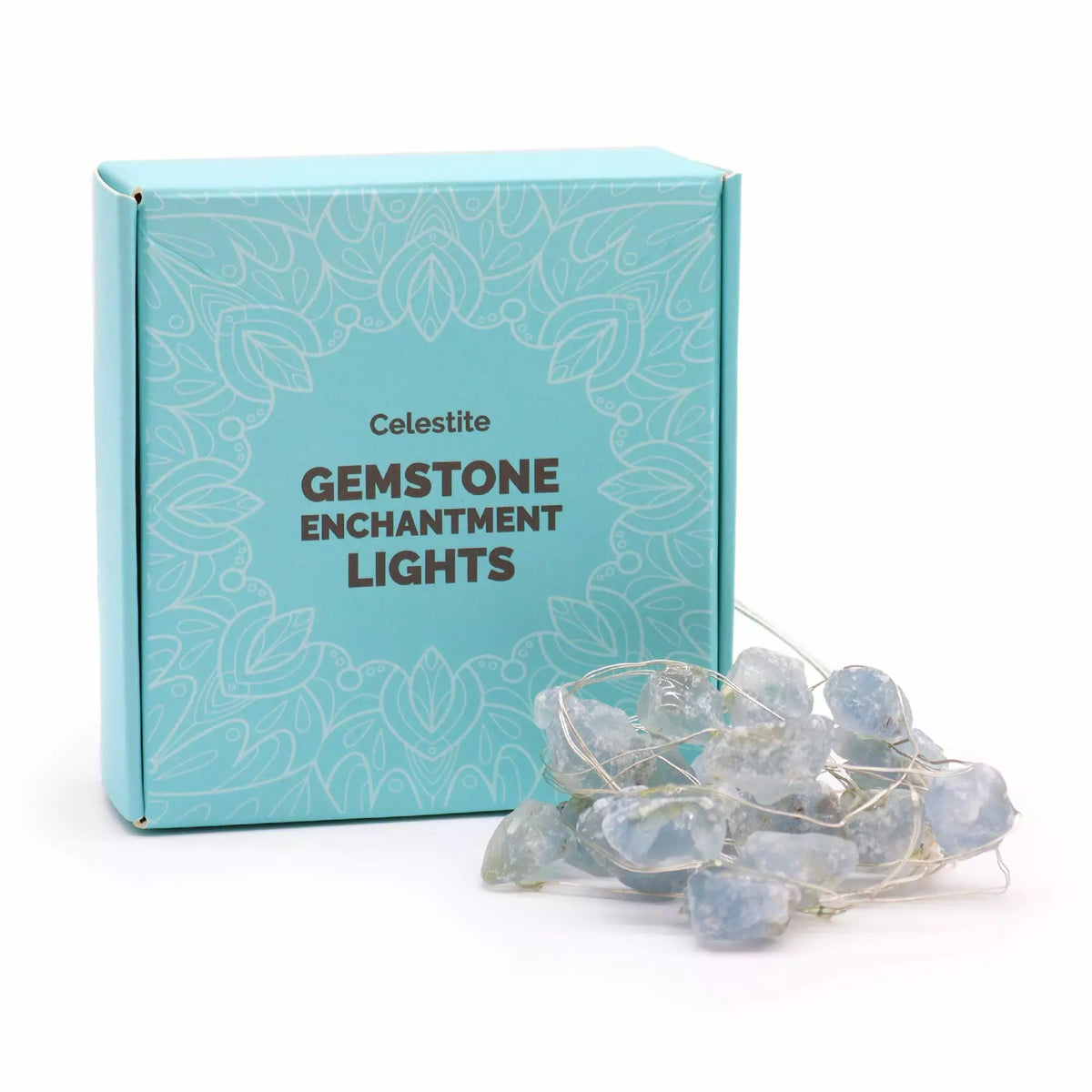LED Kristallivalosetti Selestiitti