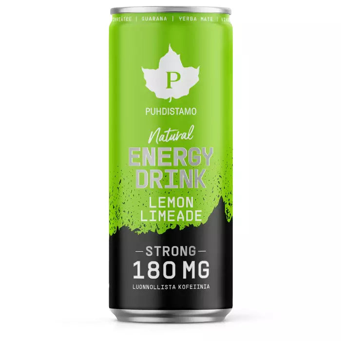 Natural Energy Drink Lemon Limeade 330ml