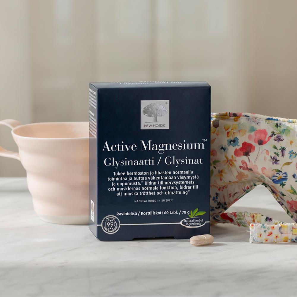 Active Magnesium Glycinate 240mg 60tbl.